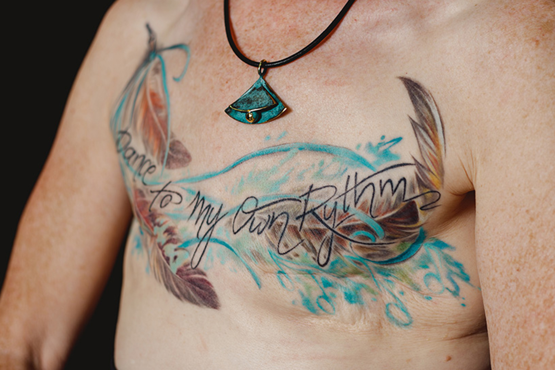 Breast cancer survivors chest tattoo photo banned by Facebook site later  allows